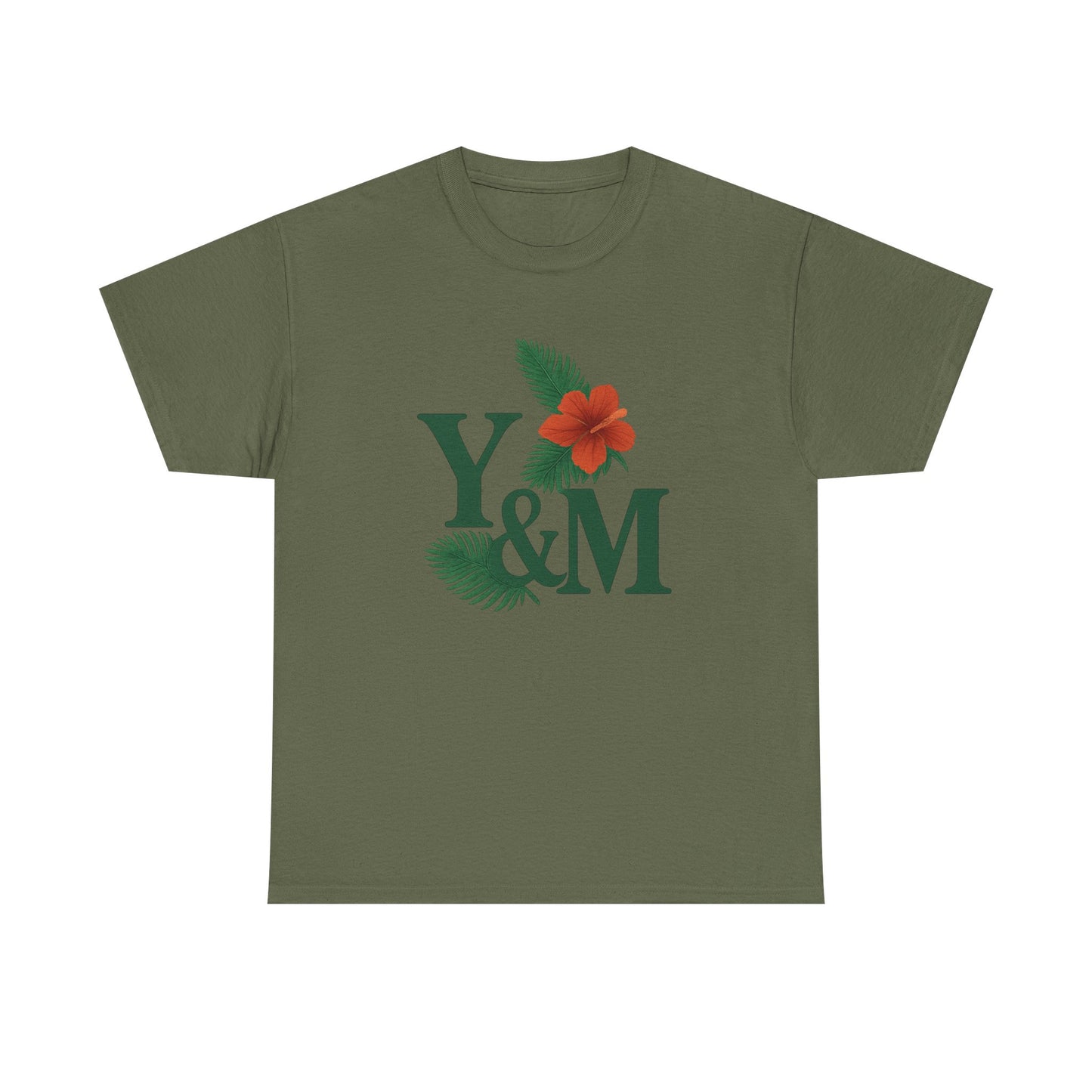 T-Shirt with Floral Design