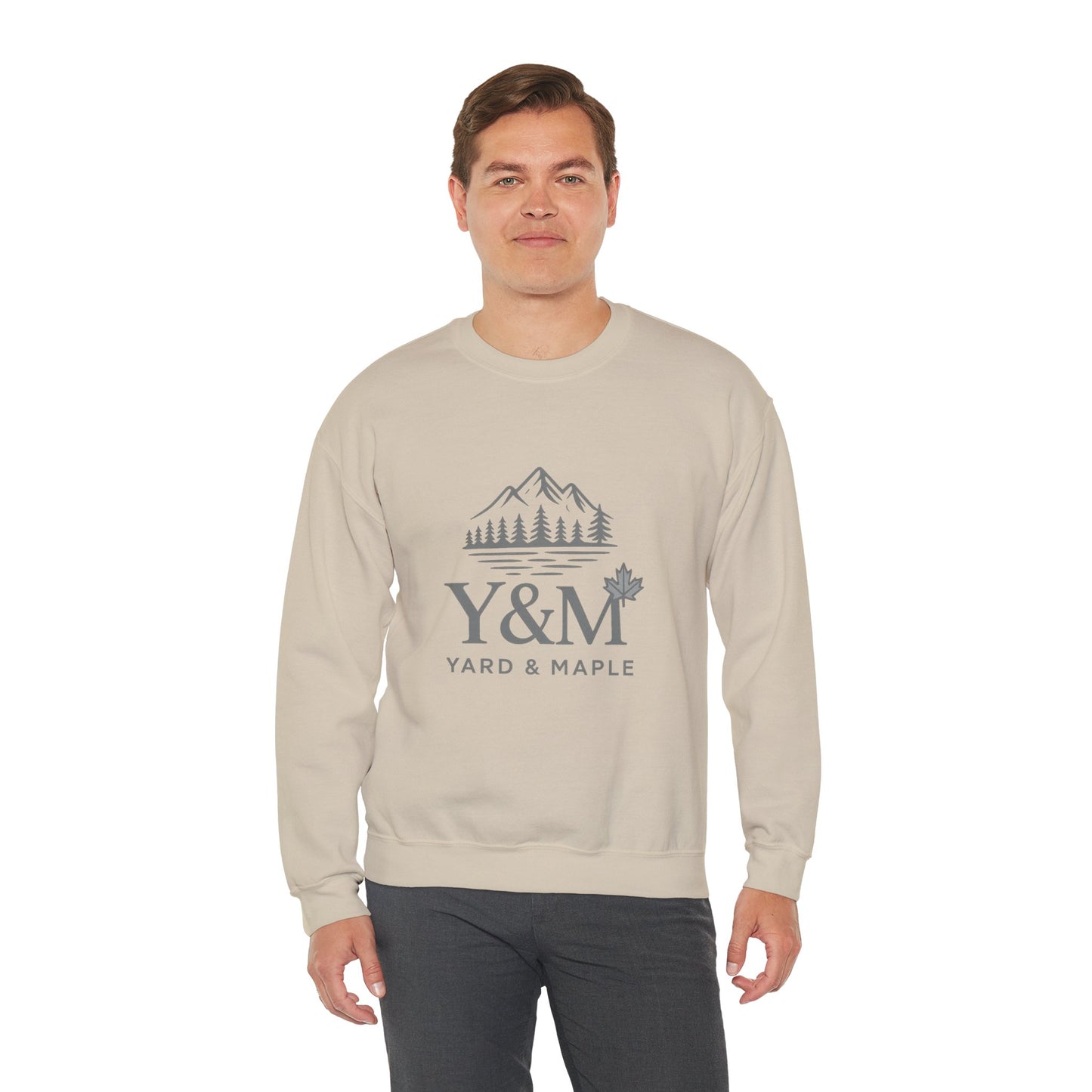 Cozy Outdoor Adventure Sweatshirt | Y&M Mountain Design, Gift for Nature Lovers, Fall Apparel, Hiking Wear