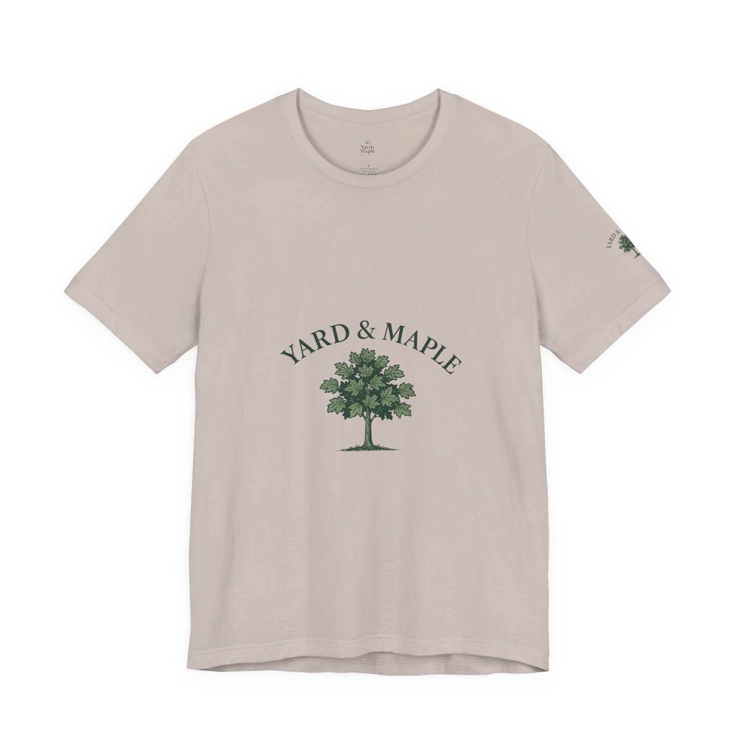 Yard & Maple Unisex Tee, Nature Lover T-Shirt, Eco-Friendly Apparel, Gift for Tree Huggers, Casual Everyday Wear