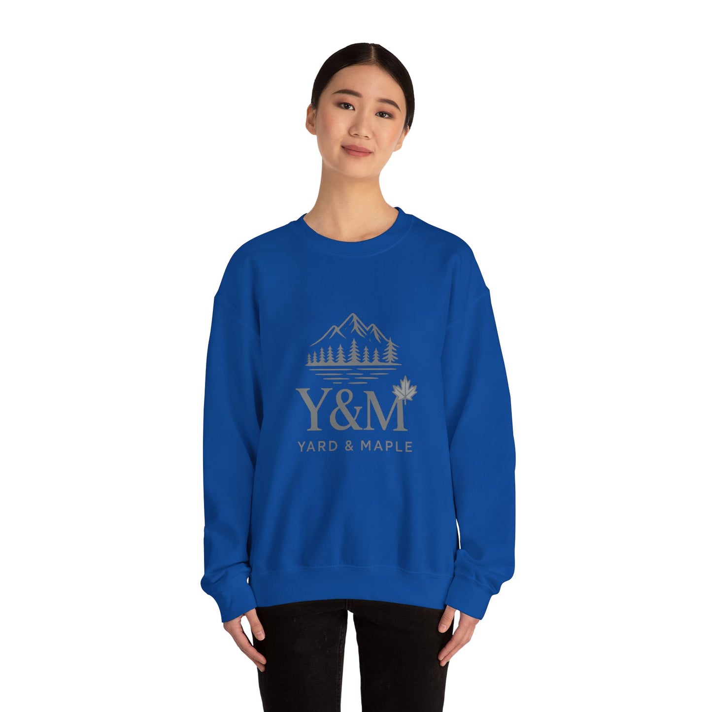 Cozy Outdoor Adventure Sweatshirt | Y&M Mountain Design, Gift for Nature Lovers, Fall Apparel, Hiking Wear