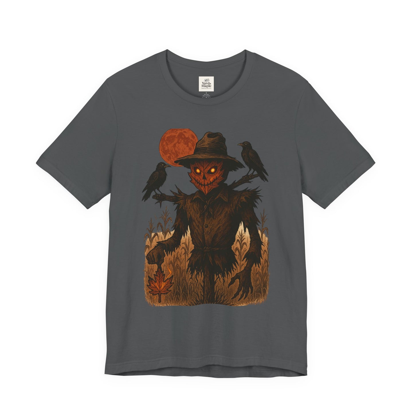Spooky Scarecrow Graphic Tee | Unisex Halloween Shirt, Fall Fashion, Halloween Costume Tee, Scary Tee, Gift for Horror Lovers
