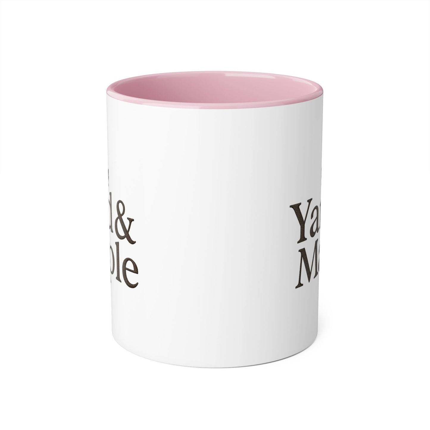 Yard & Maple Accent Mug - Cozy Coffee Cup, Perfect for Home/Office, Great Gift for Coffee Lovers, Autumn Decor, Unique Beverage Mug