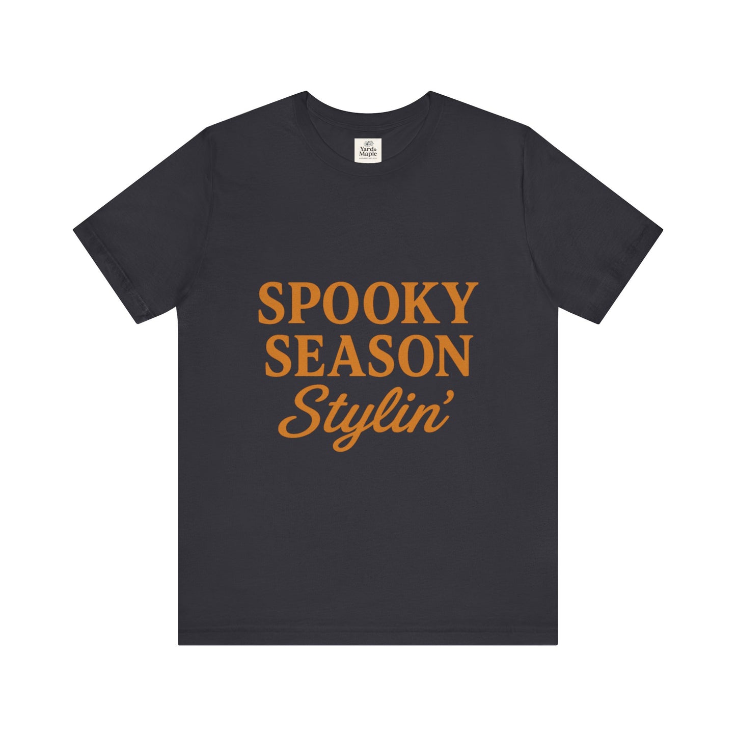 Spooky Season Stylin' Unisex Tee, Halloween Shirt, Autumn Apparel, Fall Outfit, Party Wear, Casual Top