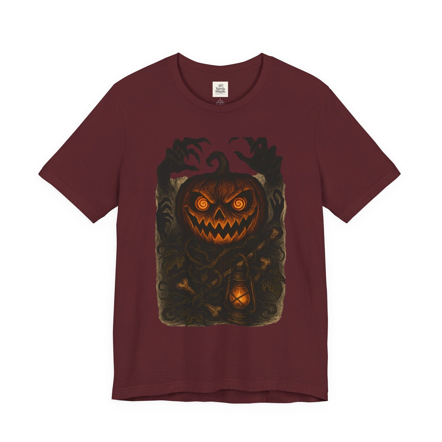 Halloween Pumpkin Tee, Unisex Jersey Short Sleeve Shirt, Fall Festival Apparel, Spooky T-Shirt, Trick or Treat Gift, Autumn Vibes