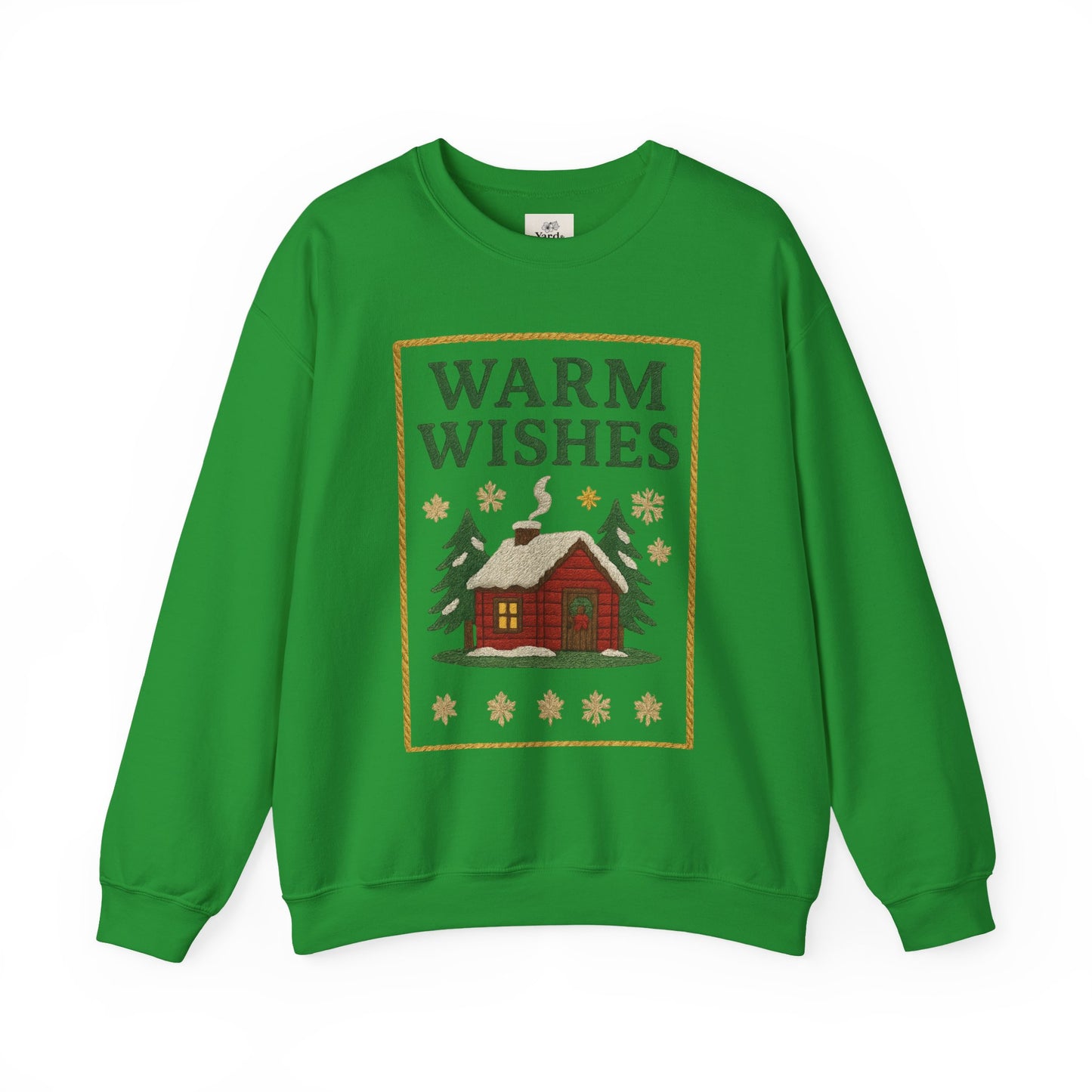 Cozy Warm Wishes Sweatshirt, Holiday Sweatshirt, Winter Fashion, Family Gathering, Gift for Her, Comfortable Crewneck