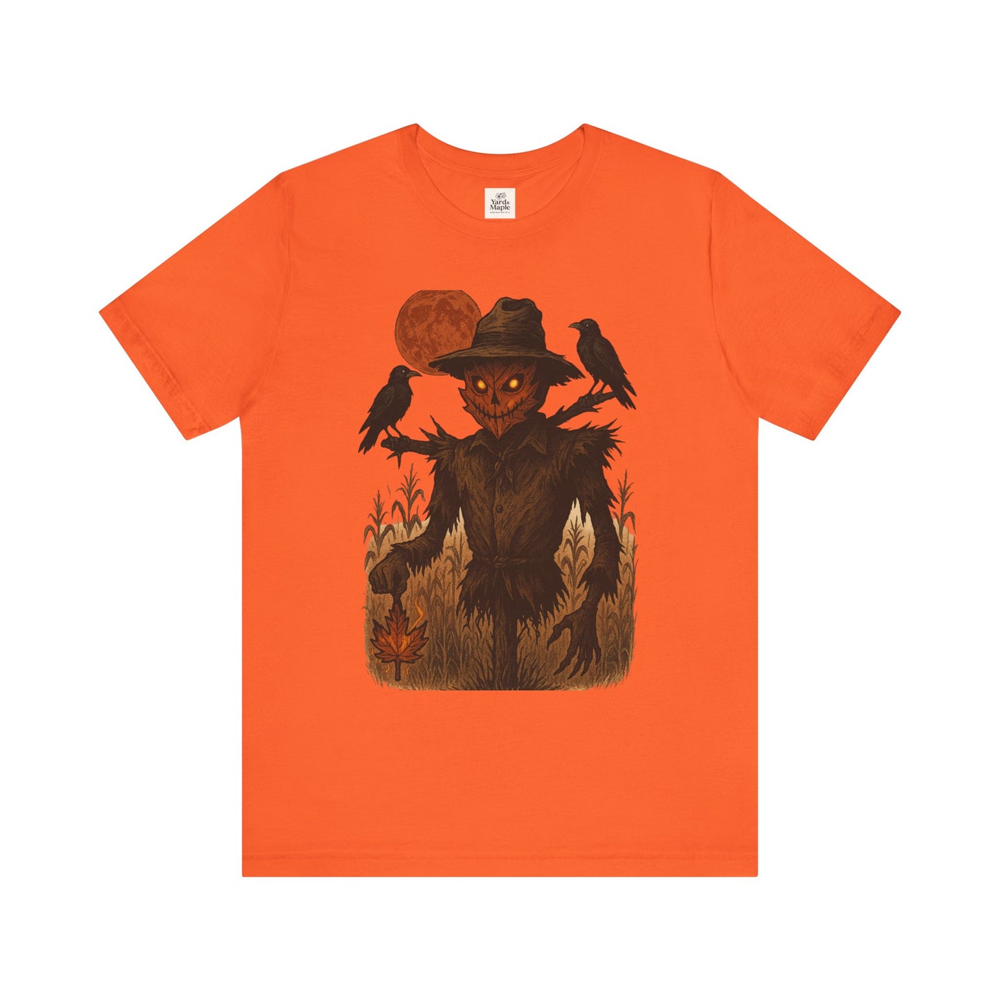 Spooky Scarecrow Graphic Tee | Unisex Halloween Shirt, Fall Fashion, Halloween Costume Tee, Scary Tee, Gift for Horror Lovers