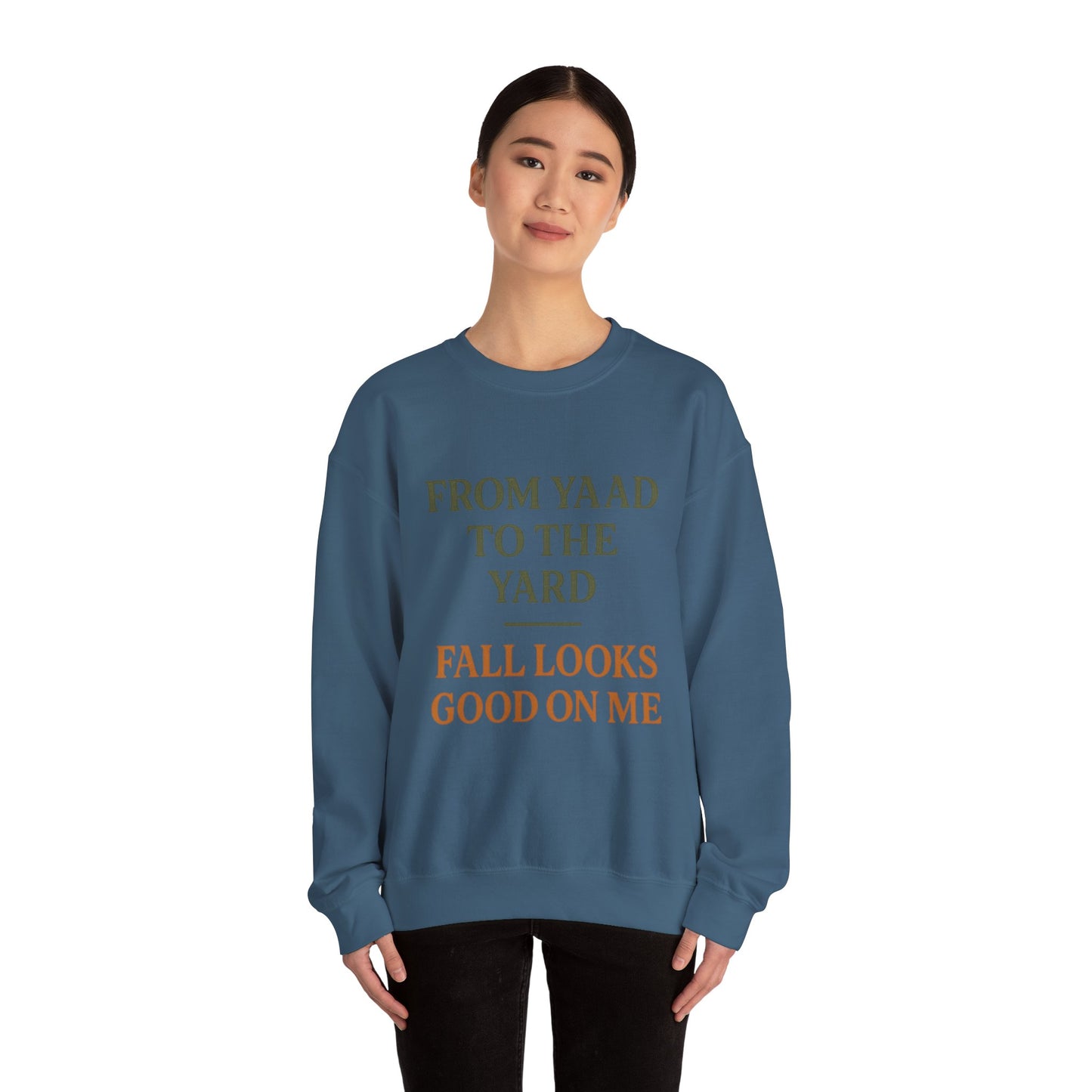 Cozy Fall Sweatshirt: From Yaad to the Yard