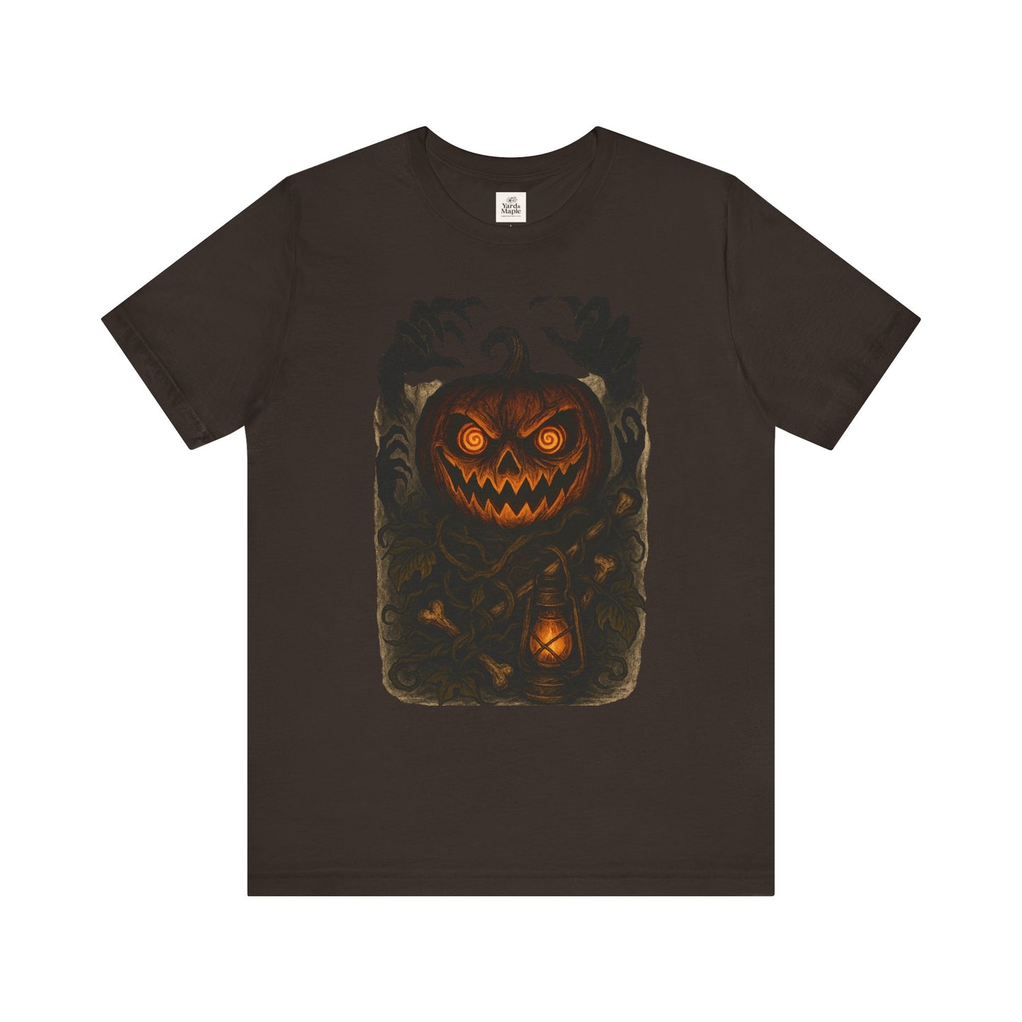 Halloween Pumpkin Tee, Unisex Jersey Short Sleeve Shirt, Fall Festival Apparel, Spooky T-Shirt, Trick or Treat Gift, Autumn Vibes