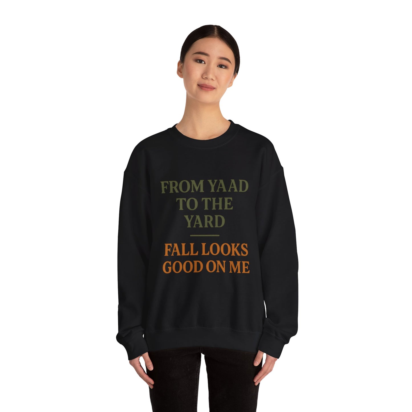Cozy Fall Sweatshirt: From Yaad to the Yard