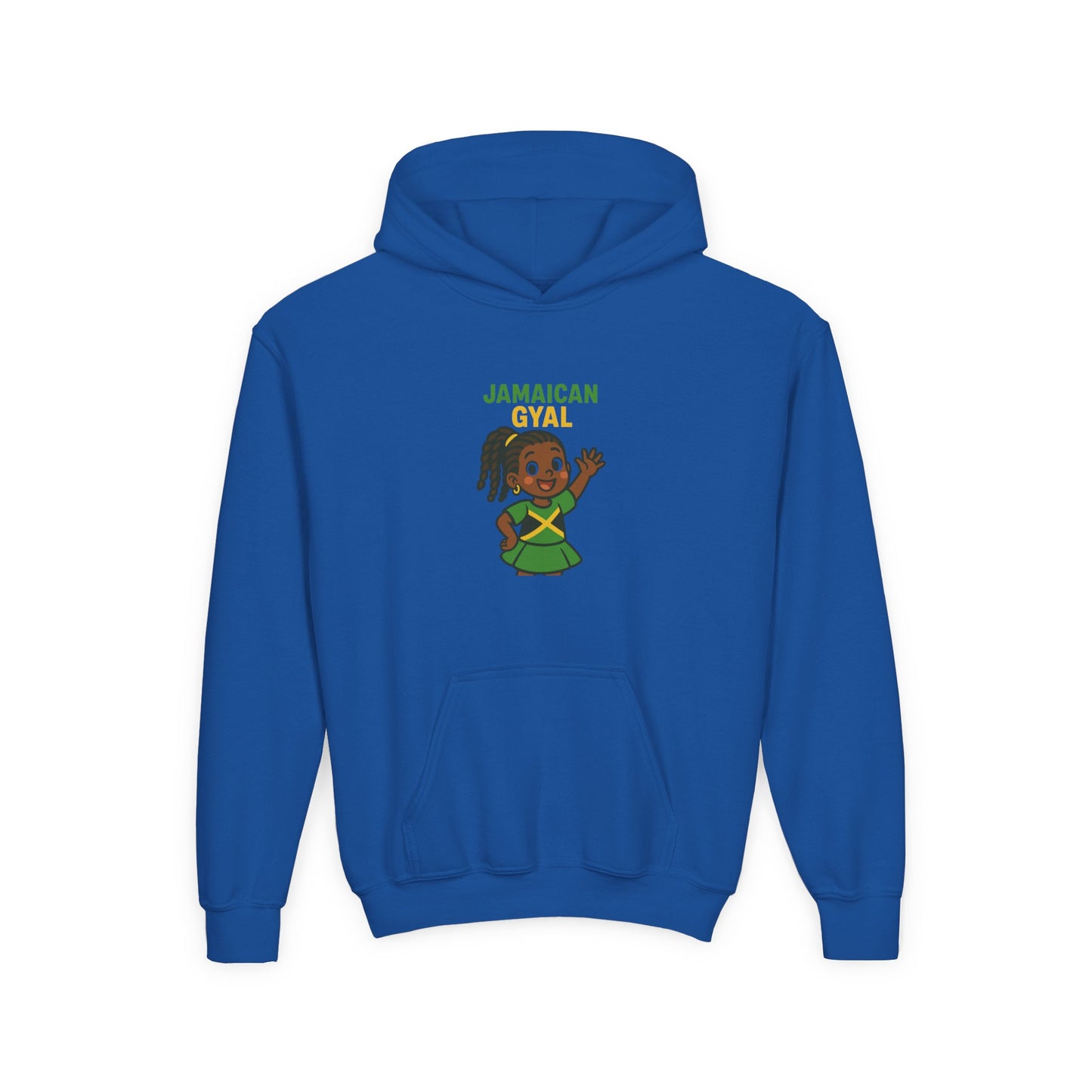 Jamaican Gyal Youth Hoodie, Comfortable Sweatshirt for Kids, Perfect Gift for Birthdays, Holidays, Dance Events, and Celebrations