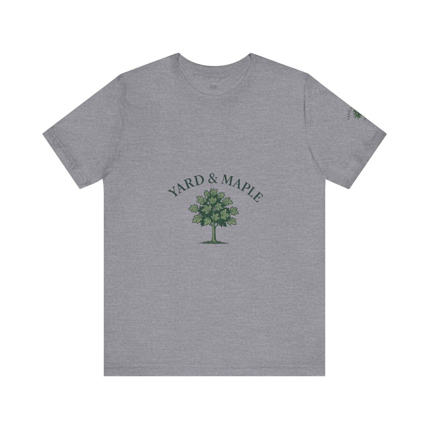 Yard & Maple Unisex Tee, Nature Lover T-Shirt, Eco-Friendly Apparel, Gift for Tree Huggers, Casual Everyday Wear