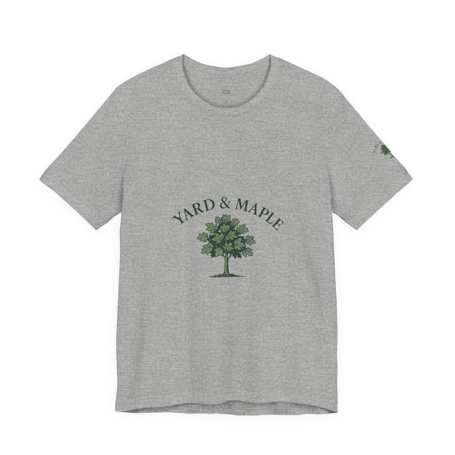Yard & Maple Unisex Tee, Nature Lover T-Shirt, Eco-Friendly Apparel, Gift for Tree Huggers, Casual Everyday Wear