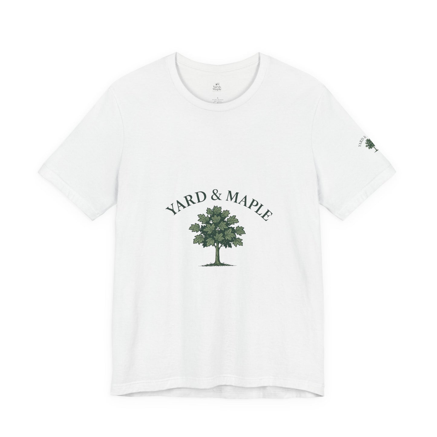 Yard & Maple Unisex Tee, Nature Lover T-Shirt, Eco-Friendly Apparel, Gift for Tree Huggers, Casual Everyday Wear