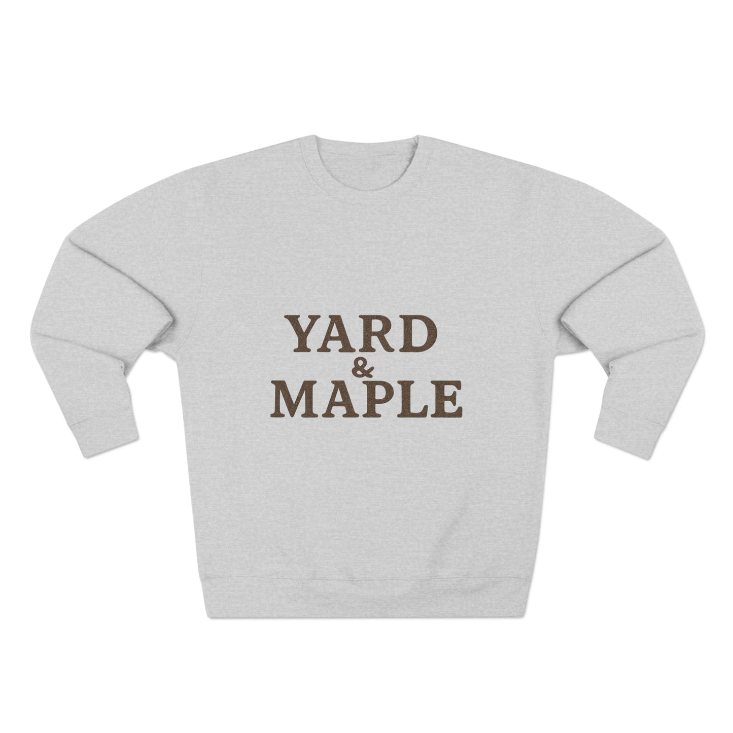 Cozy Yard & Maple Sweatshirt | Unisex Crewneck Style, Perfect for Fall, Thanksgiving, Casual Wear, Gift Idea