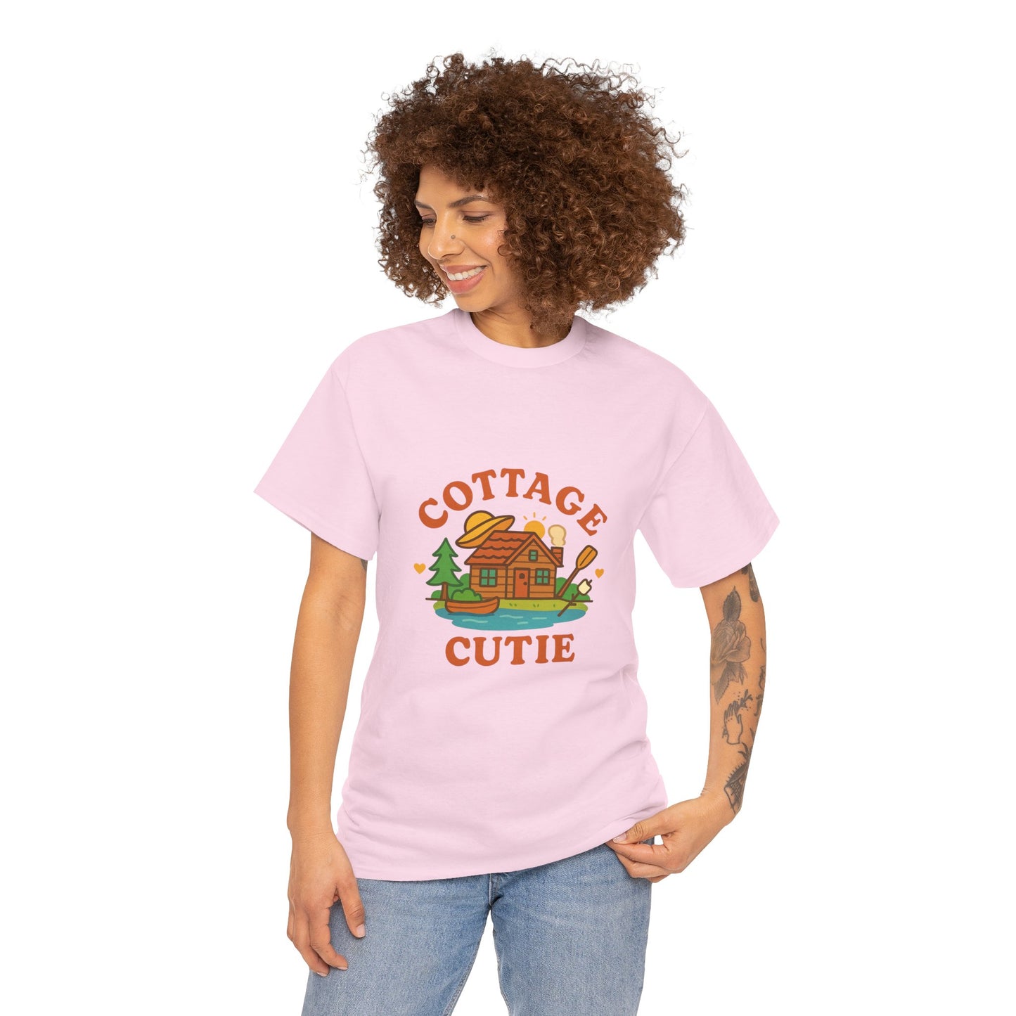 Cottage Cutie Tee, Cozy T-Shirt for Nature Lovers, Perfect Gift for Cottagers, Summer Parties, Casual Wear