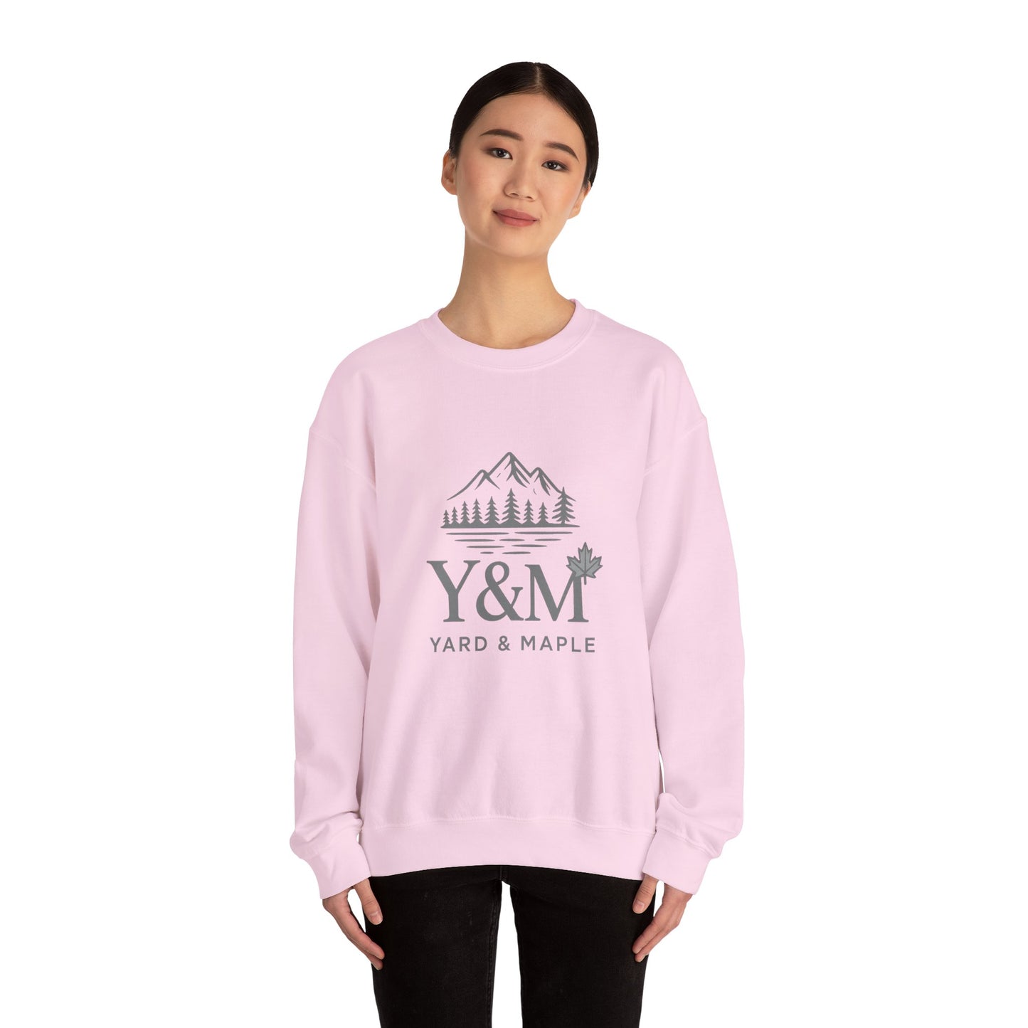 Cozy Outdoor Adventure Sweatshirt | Y&M Mountain Design, Gift for Nature Lovers, Fall Apparel, Hiking Wear