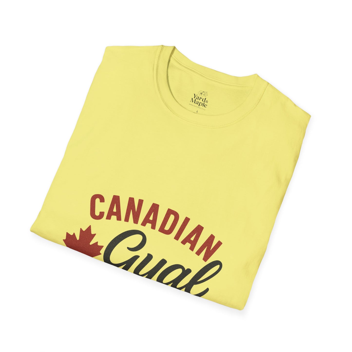 Canada Pride T-Shirt, Canadian Gyal Graphic Tee, Unisex T-Shirt for Her, Canada Day Gift, Maple Leaf Apparel