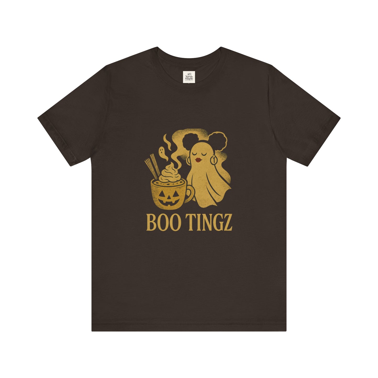 Spooky Ghost 'Boo Tingz' Tee for Halloween Fun