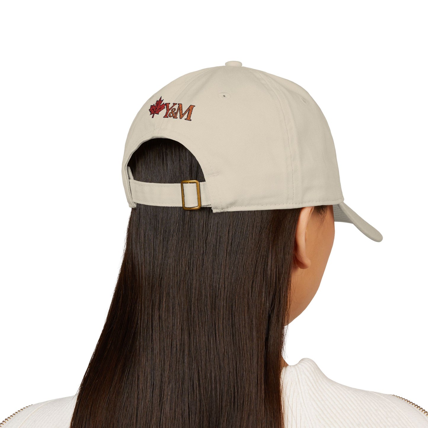 Organic Embroidered Baseball Cap - Canada Inspired, Stylish Sun Protection, Gifts for Nature Lovers, Outdoor Adventures, Everyday Wear