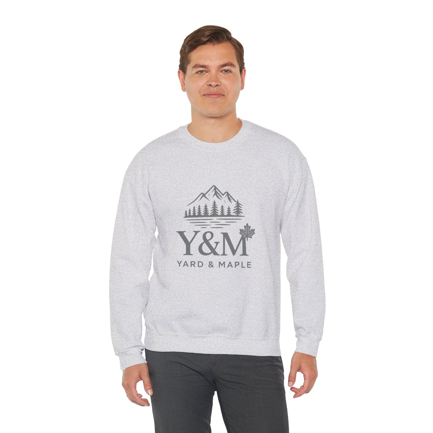 Cozy Outdoor Adventure Sweatshirt | Y&M Mountain Design, Gift for Nature Lovers, Fall Apparel, Hiking Wear