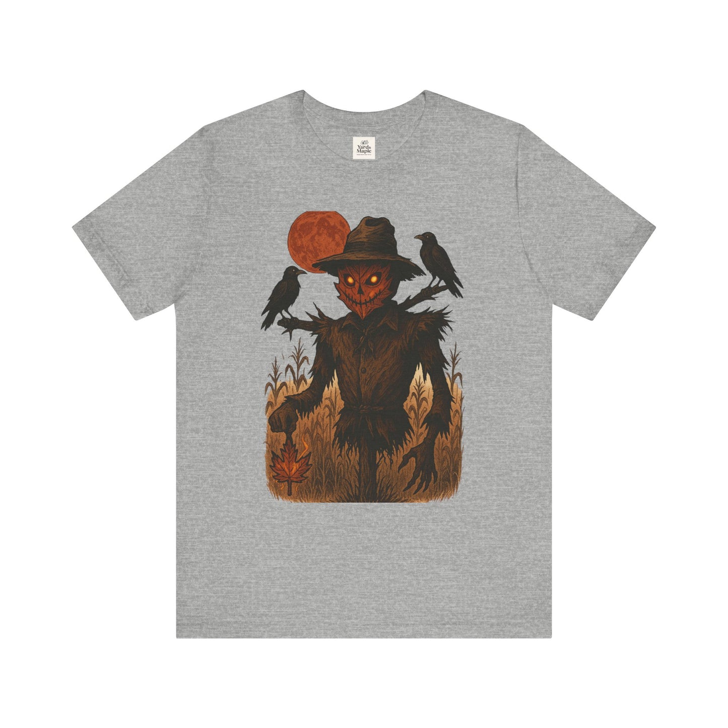 Spooky Scarecrow Graphic Tee | Unisex Halloween Shirt, Fall Fashion, Halloween Costume Tee, Scary Tee, Gift for Horror Lovers