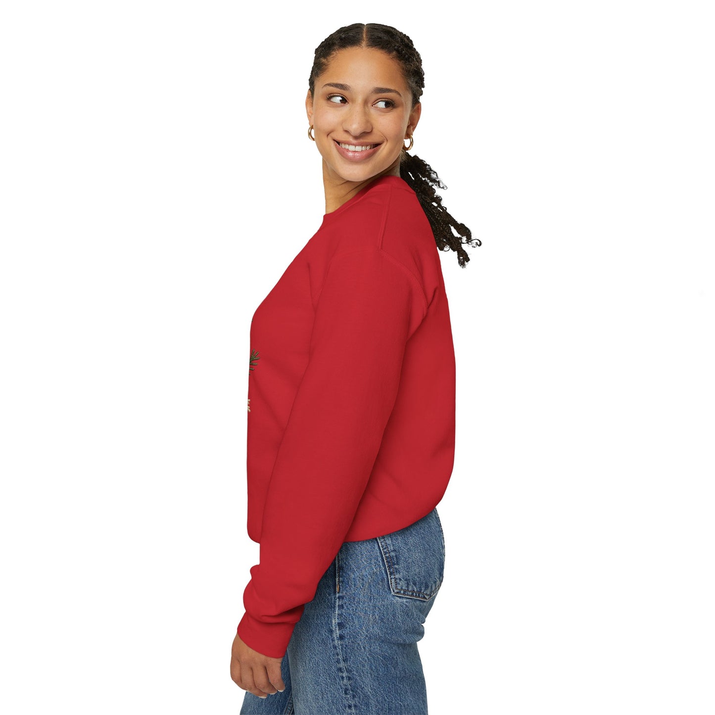 Cozy Holiday Sweatshirt, Festive Crewneck, Christmas Gift, Winter Apparel, Casual Wear, Unisex Winter Sweatshirt