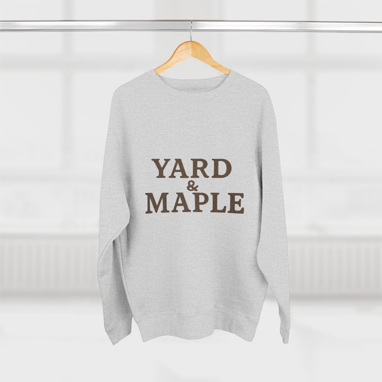 Cozy Yard & Maple Sweatshirt | Unisex Crewneck Style, Perfect for Fall, Thanksgiving, Casual Wear, Gift Idea