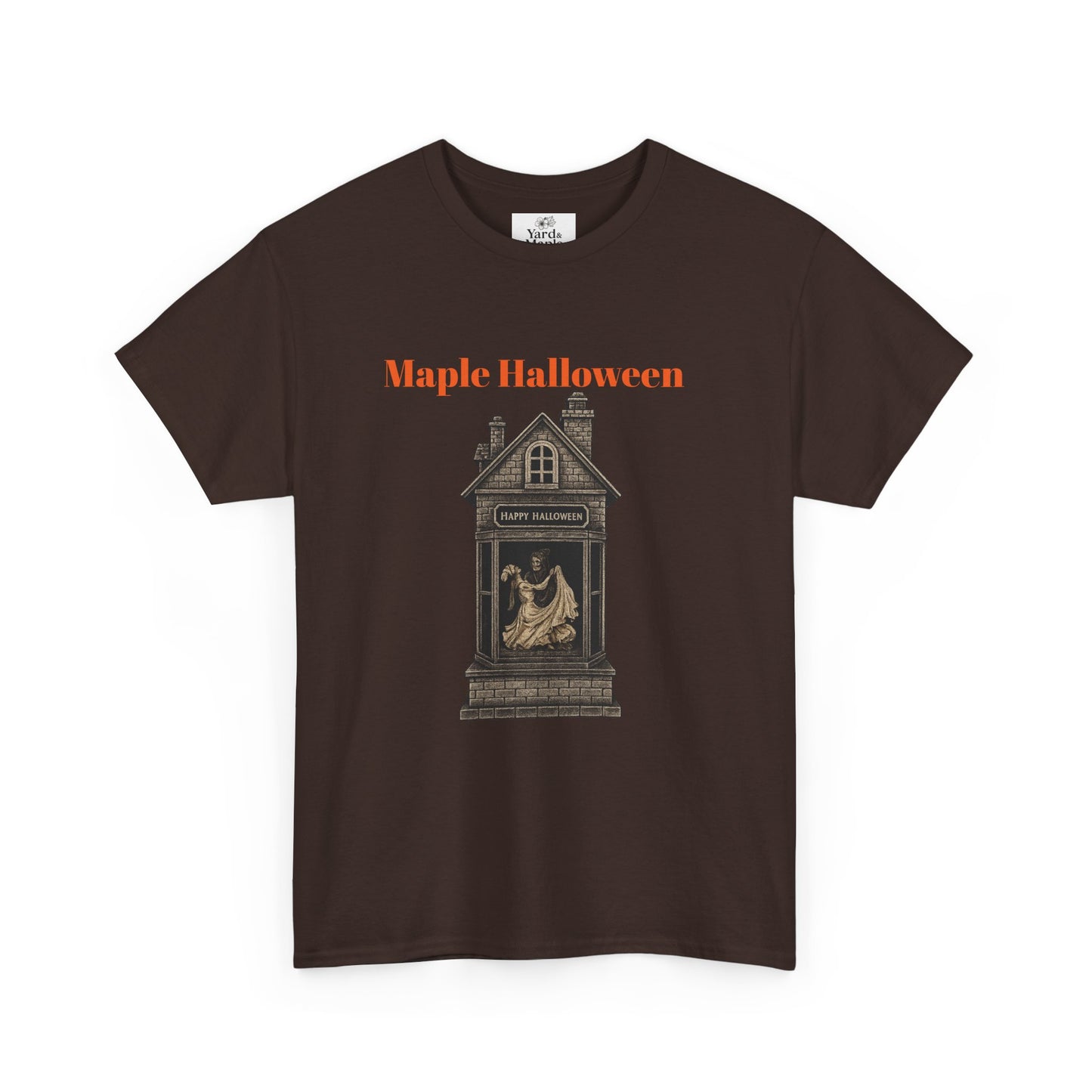 Halloween Graphic Tee, Spooky Season Shirt, Maple Halloween T-Shirt, Unisex Cotton Tee, Fall Fashion Top, Holiday Gift