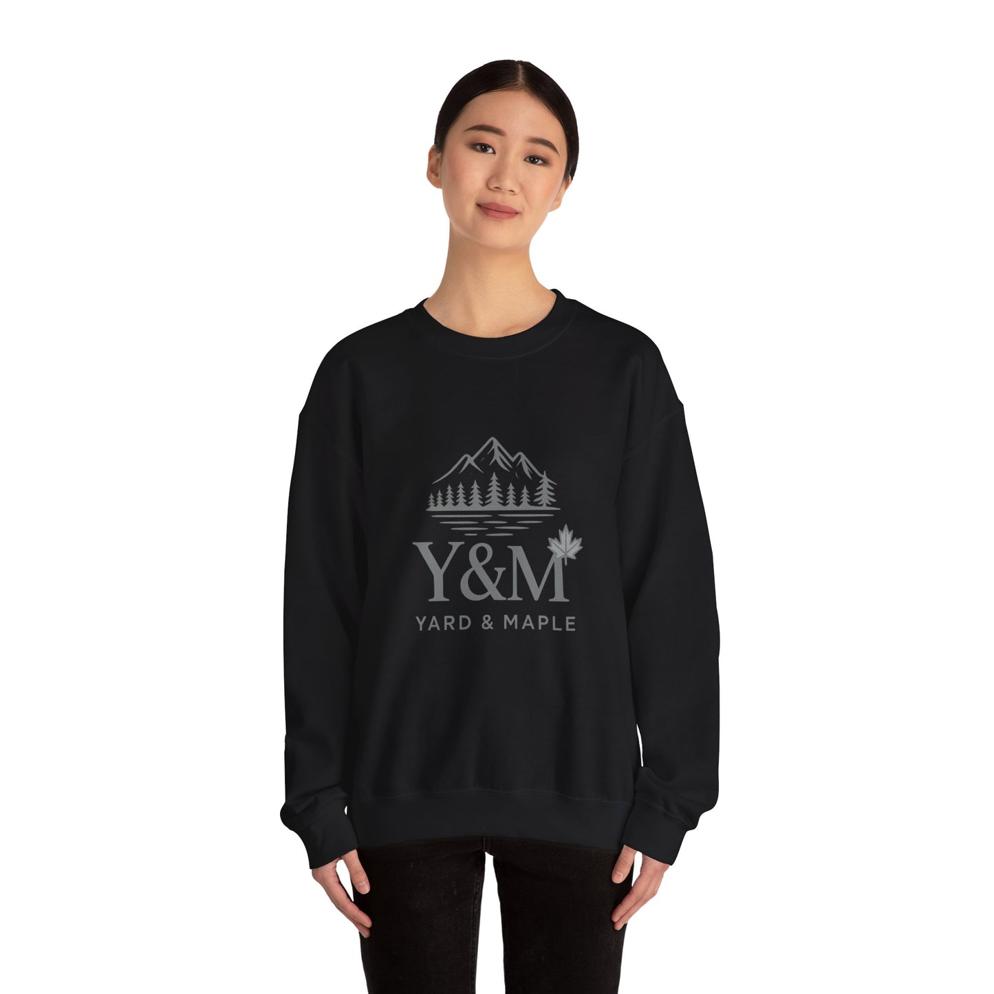 Cozy Outdoor Adventure Sweatshirt | Y&M Mountain Design, Gift for Nature Lovers, Fall Apparel, Hiking Wear