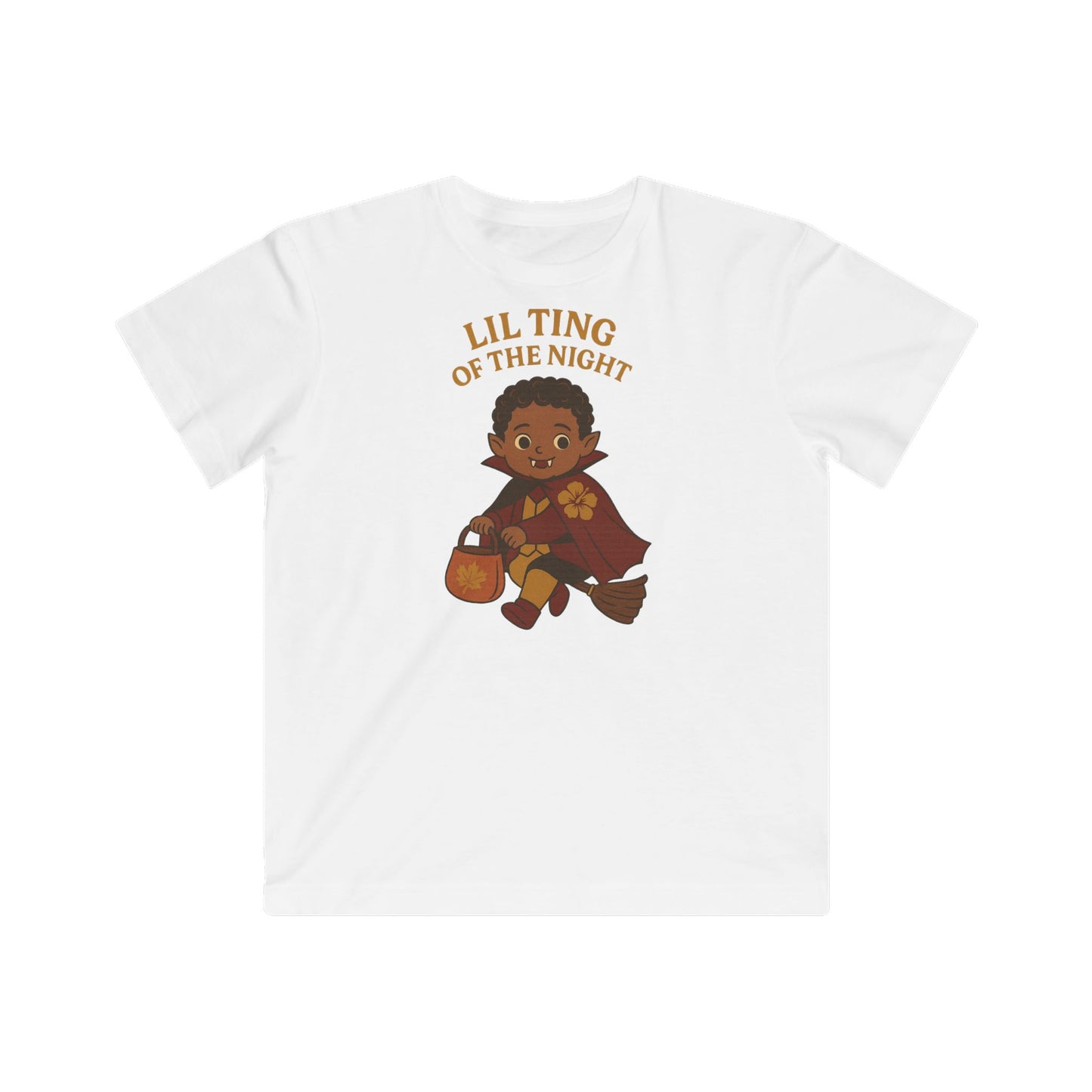 Kids Halloween Tee, Lil Ting of the Night Shirt, Spooky Costume, Autumn Apparel, Trick or Treat Shirt, Fun Kids Clothing
