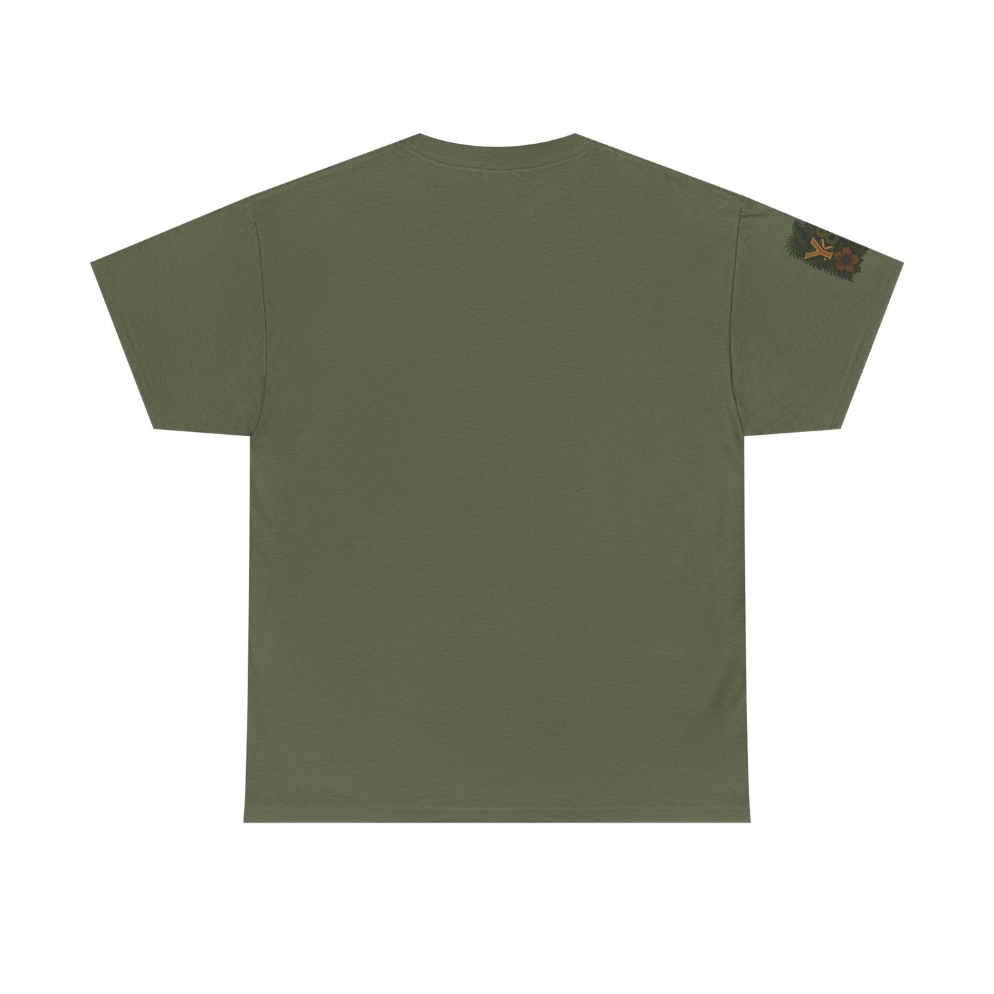 Tropical Vibes Unisex Heavy Cotton Tee, Casual Wear, Perfect for Summer, Beach Days, Gift for Him/Her