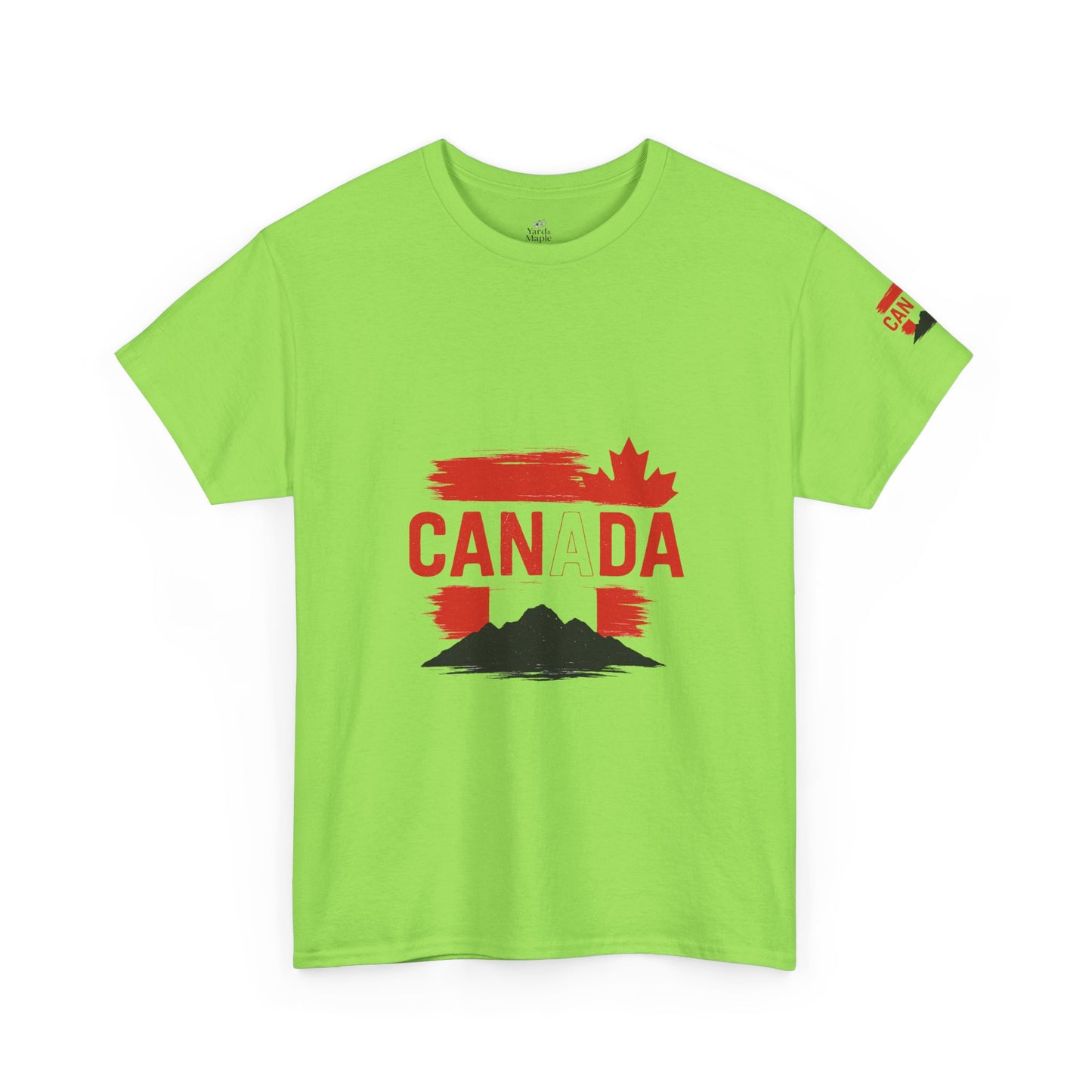 Canada Graphic Tee, Unisex Cotton Shirt, Canada Pride Apparel, Travel Souvenir Gift, Canadian Heritage Clothing