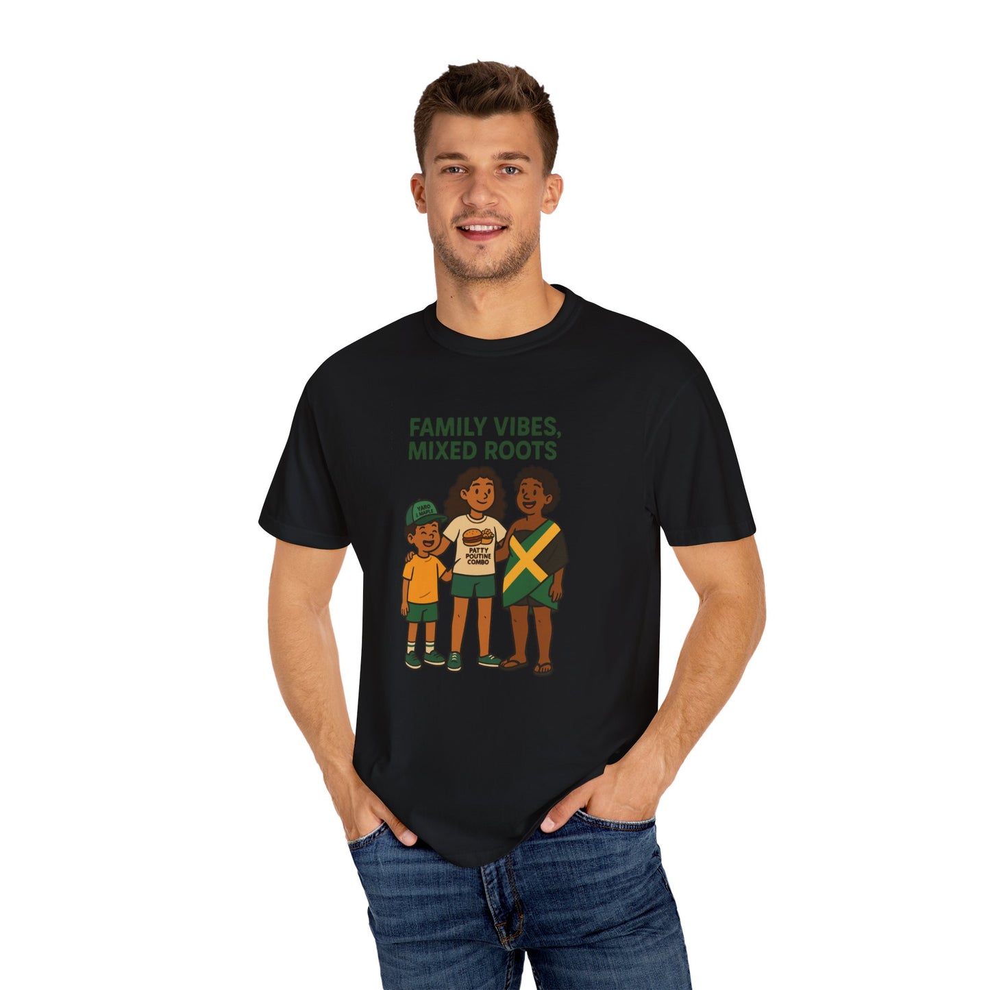 Family Vibes T-Shirt, Unisex Clothing, Mixed Roots Shirt, Family Reunion Outfit, Cultural Celebration Apparel, Summer Casual Wear
