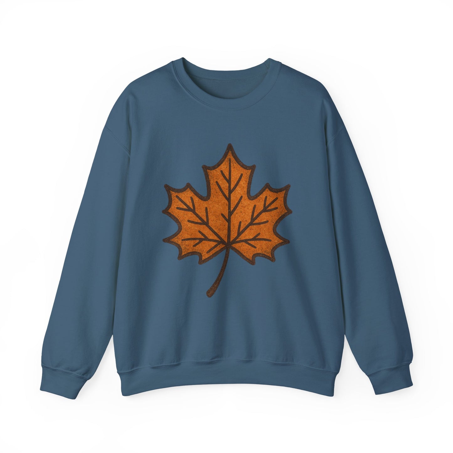 Autumn Leaf Sweatshirt | Unisex Cozy Crewneck | Fall Fashion, Thanksgiving Gift, Seasonal Style, Layering Essential