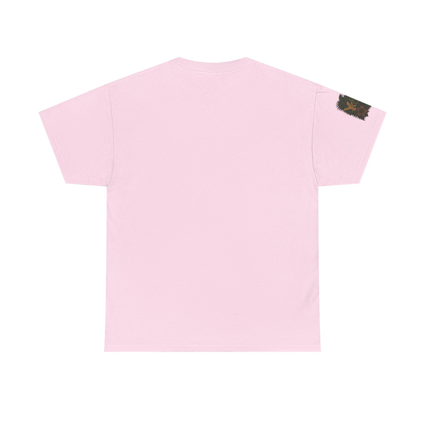 Tropical Vibes Unisex Heavy Cotton Tee, Casual Wear, Perfect for Summer, Beach Days, Gift for Him/Her