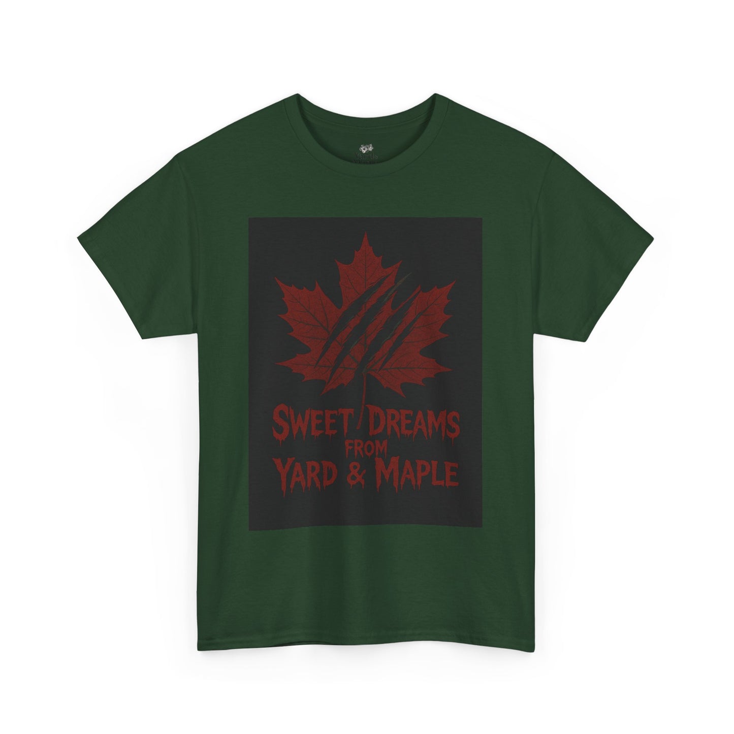 Cozy Graphic Tee with Maple Leaf Design, Casual Streetwear, Gift for Nature Lovers, Sweet Dreams Shirt, Unisex Cotton Top