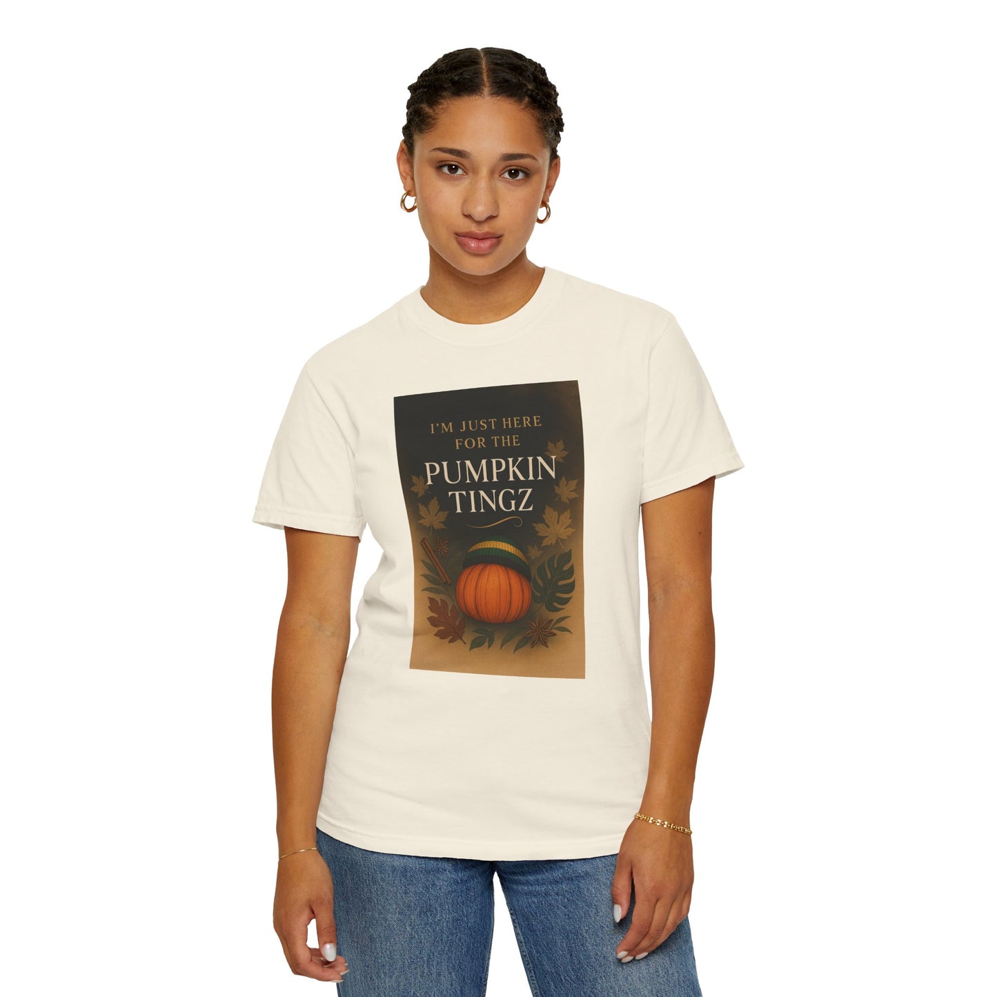 Pumpkin Vibes T-Shirt: Autumn Apparel for Fall Lovers, Halloween Party Tee, Cozy Thanksgiving Top, Pumpkin Spice Fans