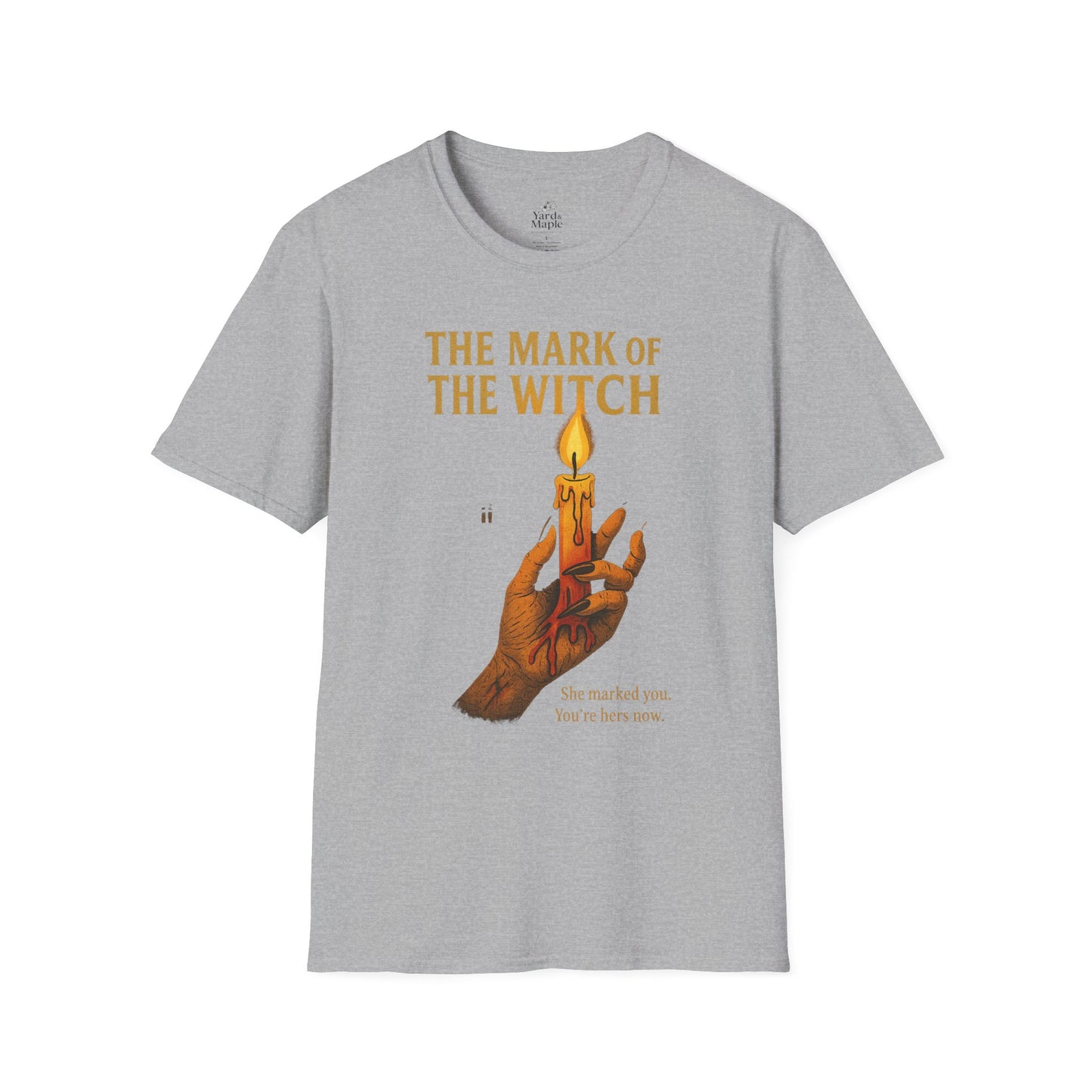 Witchy T-Shirt for Fans of Spooky Aesthetics, Perfect for Halloween, Casual Wear, Gifts for Witches, Unisex Style