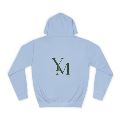 Cozy Unisex College Hoodie - Yard & Maple, Casual Wear, Student Gift, Outdoor Activity Sweater, Fall Fashion