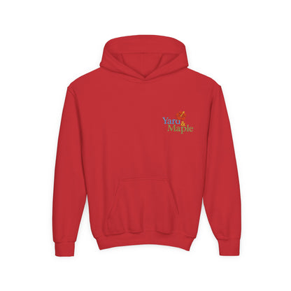 Y&M Youth Hooded Sweatshirt - Cozy, Stylish, Ideal for Gift, Casual Wear, Spring Family Outings