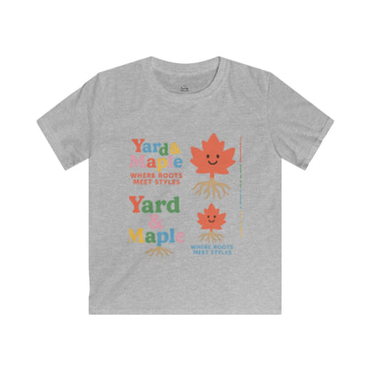 Kids Graphic Tee with Playful Leaf Design - Perfect for Autumn, Birthdays, and Casual Outings - Comfortable, Fun, Stylish, Gift Idea, [...]