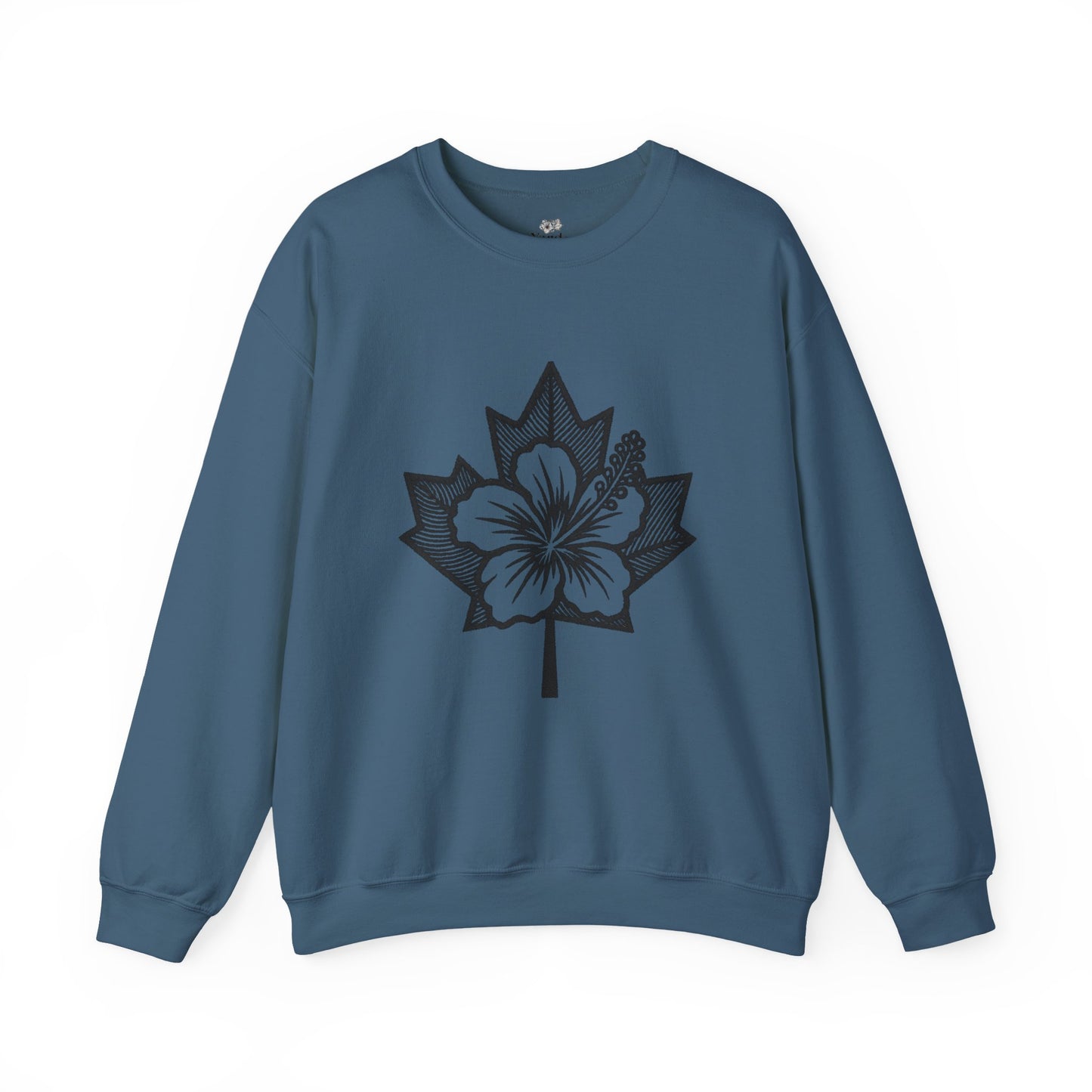 Hibiscus Maple Crewneck Sweatshirt