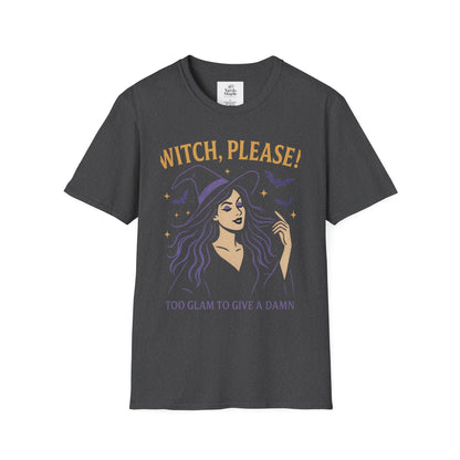Witch Please Glam T-Shirt, Halloween Costume, Celestial T-Shirt, Gift for Her, Witchy Vibes, Boho Tee, Spooky Season Wear