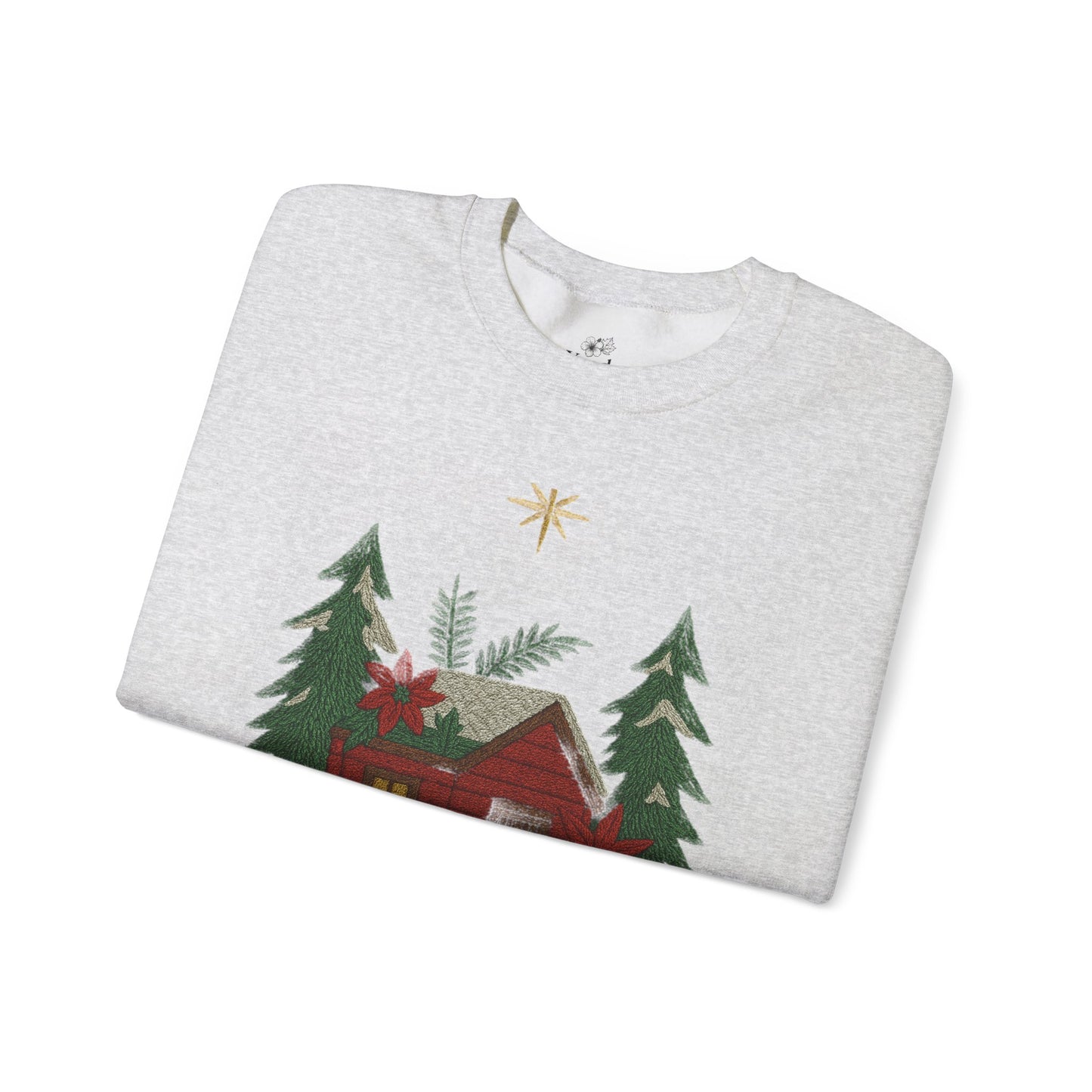 Cozy Holiday Sweatshirt - Island Noel Design, Unisex Christmas Crewneck, Winter Apparel, Gift for Him/Her, Seasonal Fashion