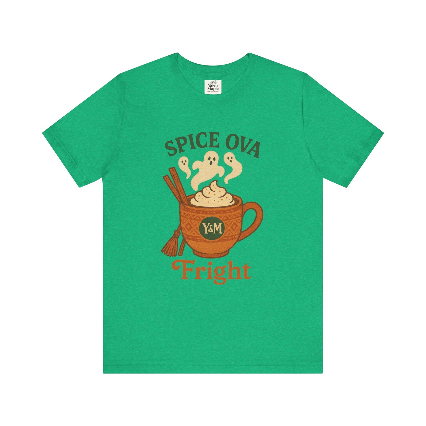 Spice Ova Fright Unisex Short Sleeve Tee | Cozy Halloween T-Shirt, Fall Celebration, Pumpkin Spice Vibes, Gift for Pumpkin Lovers, Fun [...]