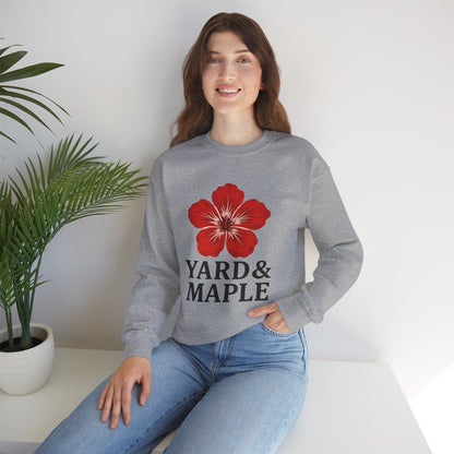Yard & Maple Floral Crewneck Sweatshirt