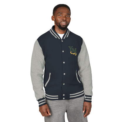 Unisex Heavyweight Letterman Jacket with Oak Leaf Design, Stylish Sports Jacket, Gift for College Students, Casual Attire, Fall [...]