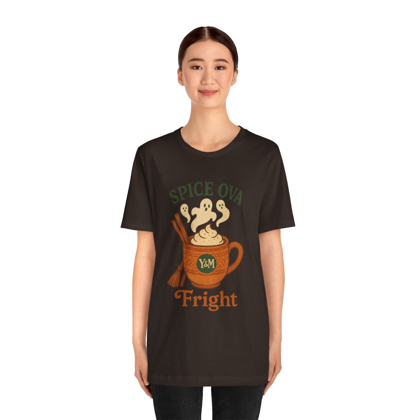 Spice Ova Fright Unisex Short Sleeve Tee | Cozy Halloween T-Shirt, Fall Celebration, Pumpkin Spice Vibes, Gift for Pumpkin Lovers, Fun [...]