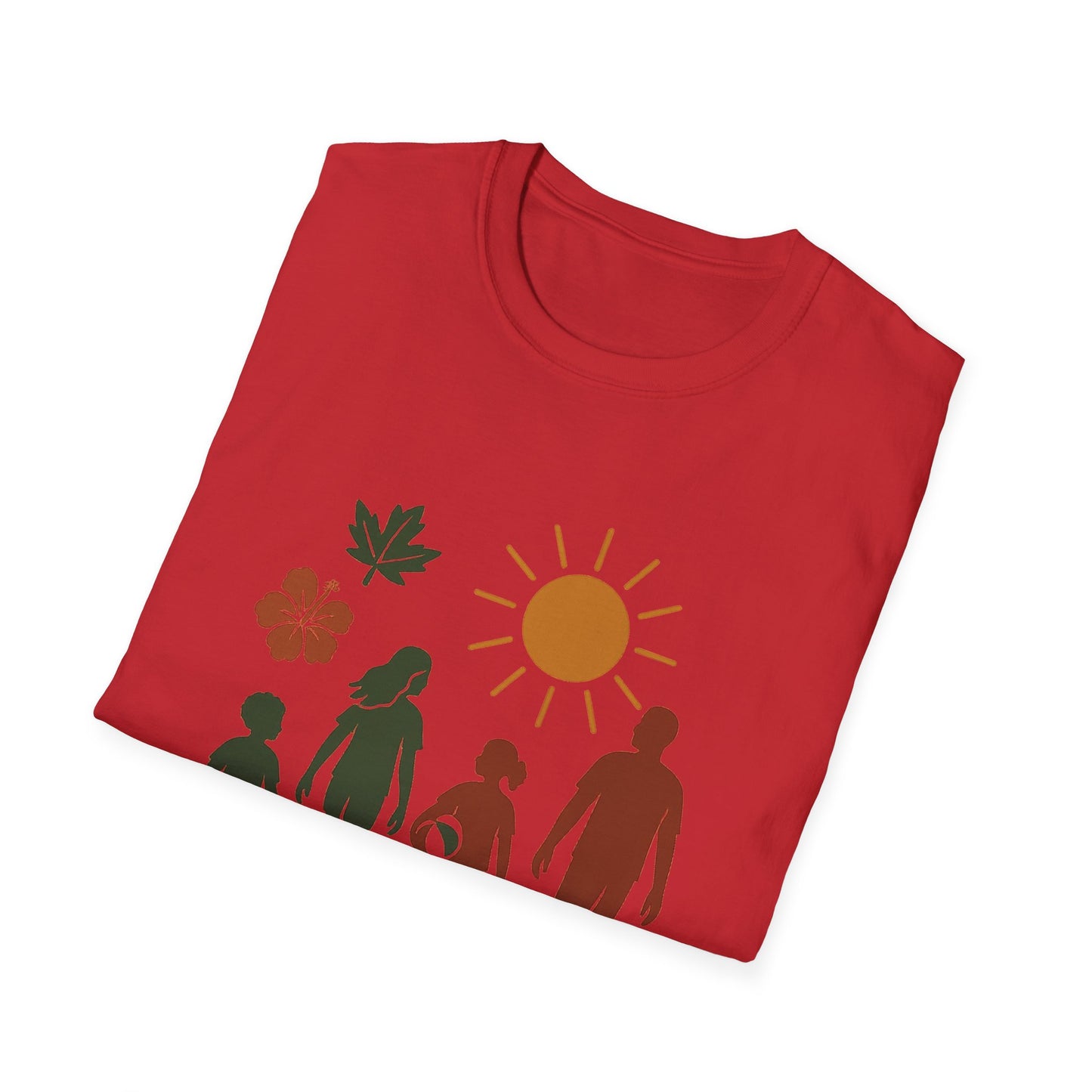 Family Beach Day Unisex T-Shirt, Summer Tee, Vacation Shirt, Outdoor Fun Top, Gift for Dad, Mom, Kids