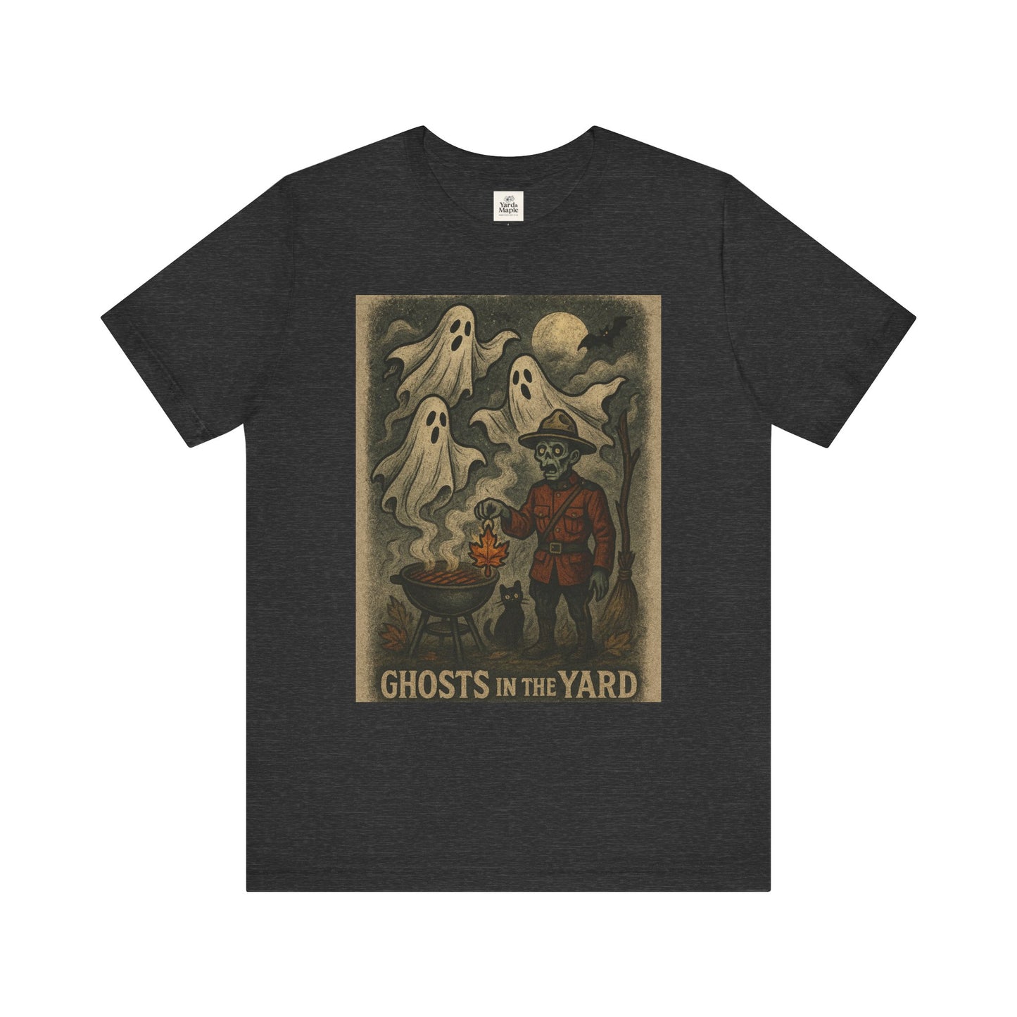 Ghosts in the Yard Tee, Unisex Short Sleeve Tee, Spooky Halloween Shirt, Ghost Graphic T-Shirt, Fun Casual Wear, Unique Gift Idea, [...]